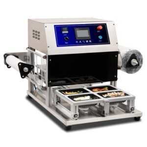 HL37TE 2-4 boxes MAP Tray Sealer with nitrogen gas flushing